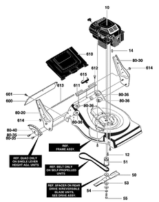Part Location Diagram of 672282 Murray Rod-Pivot